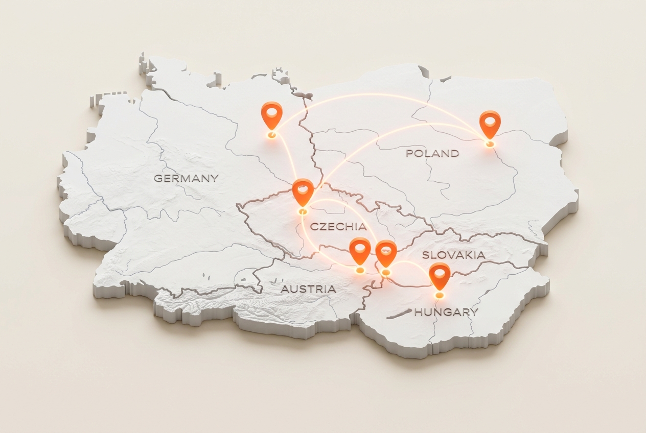 Distribúcia nehnuteľností v Európe