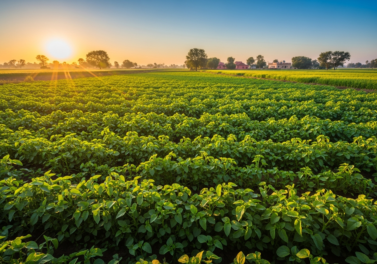 Fresh organic farming