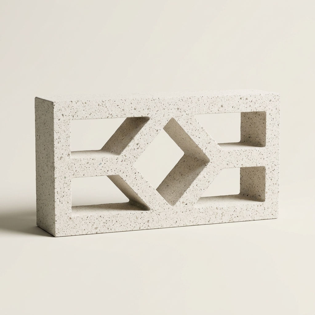 Diamond breeze block