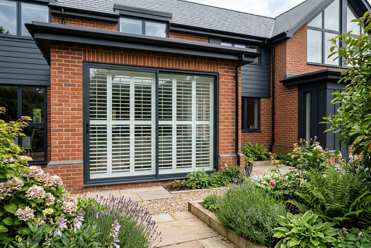 Full Height plantation shutters — Exterior 6