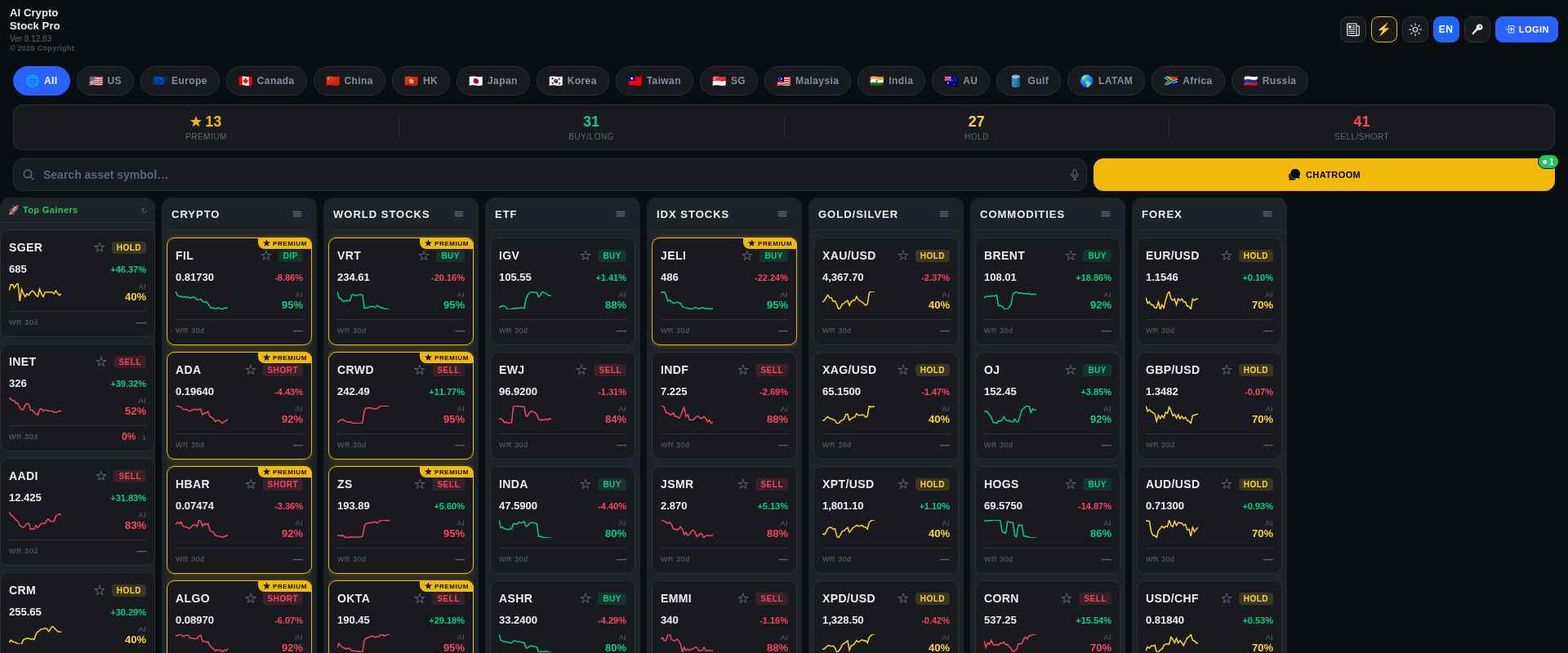 AI Crypto Stock Pro preview