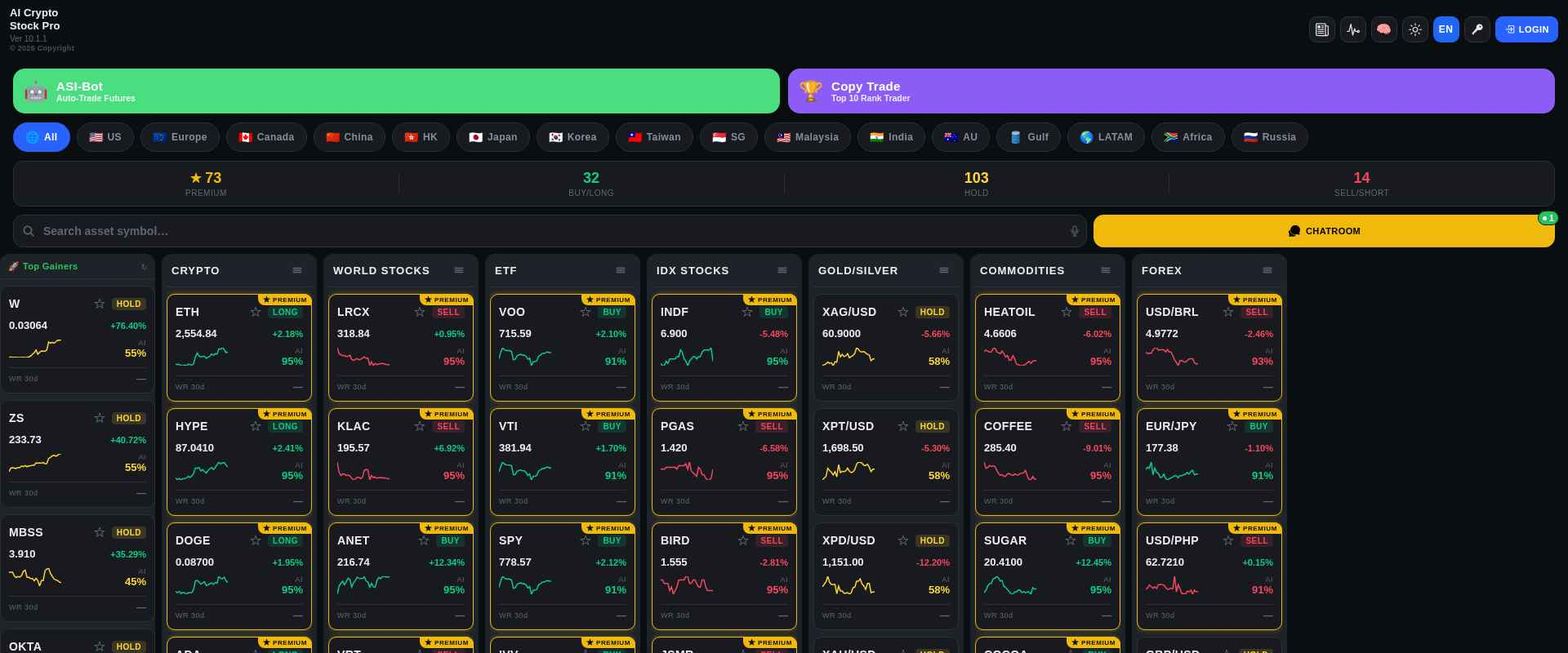 AI Crypto Stock Pro preview