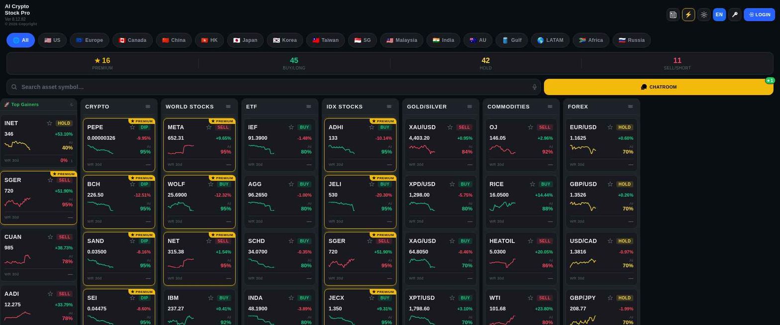 AI Crypto Stock Pro preview