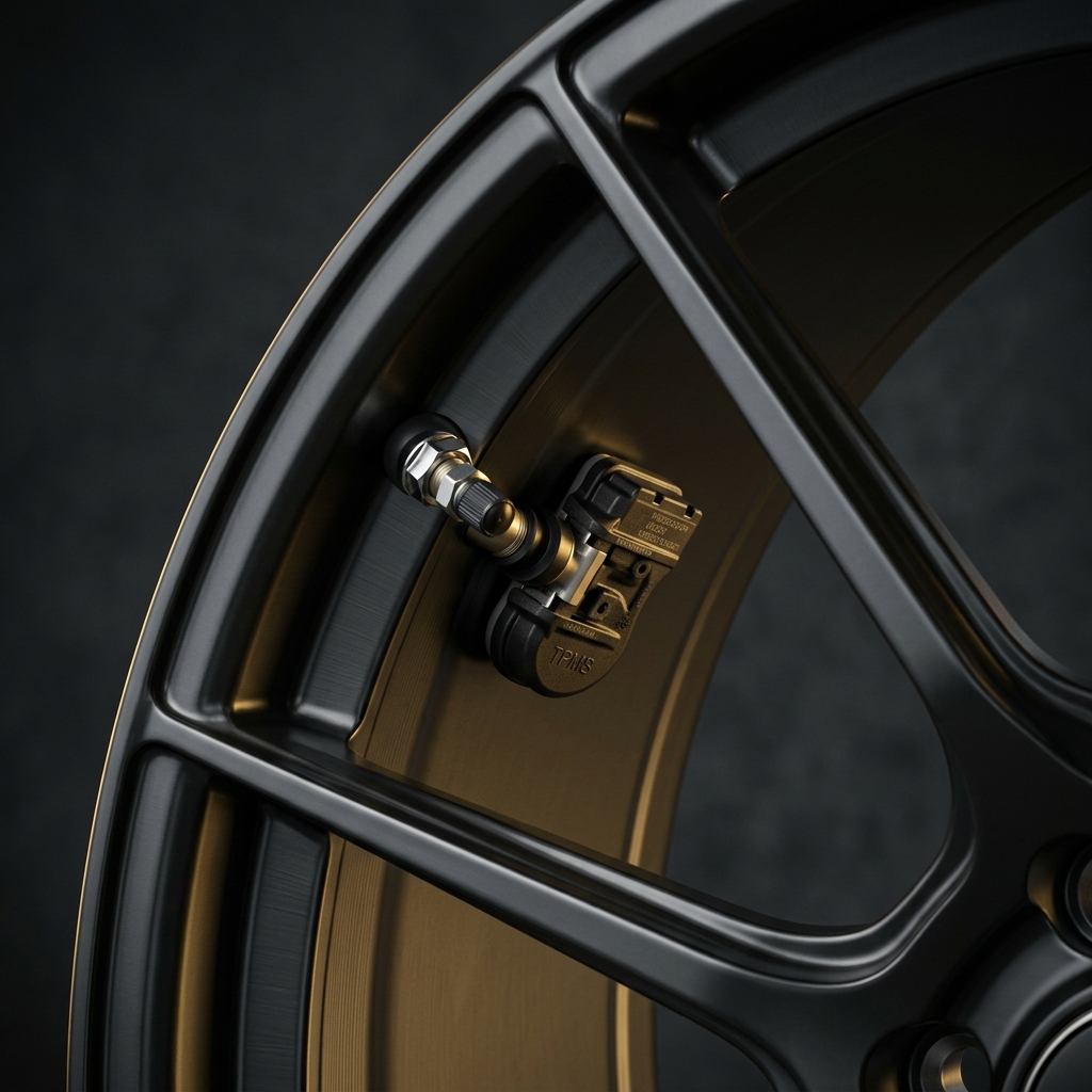 حساس ضغط الإطارات TPMS داخل العجلة