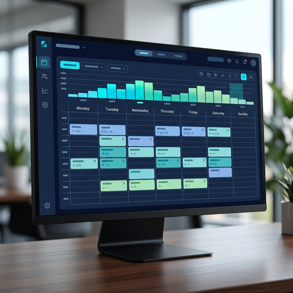 StaffSync Smart Scheduling dashboard