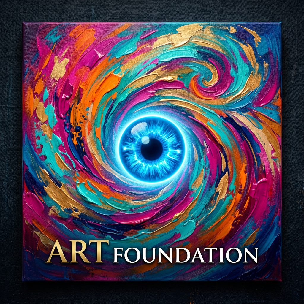Logo œil bleu