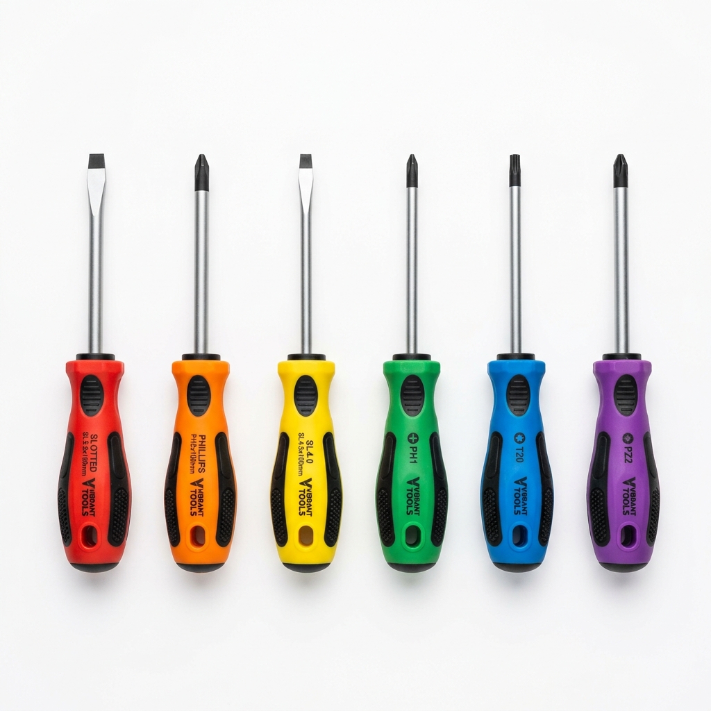 Black-Handled Screwdriver