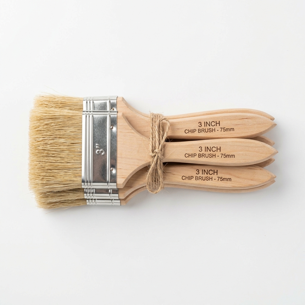 Heavy-Duty 3-Inch Chip Brushes