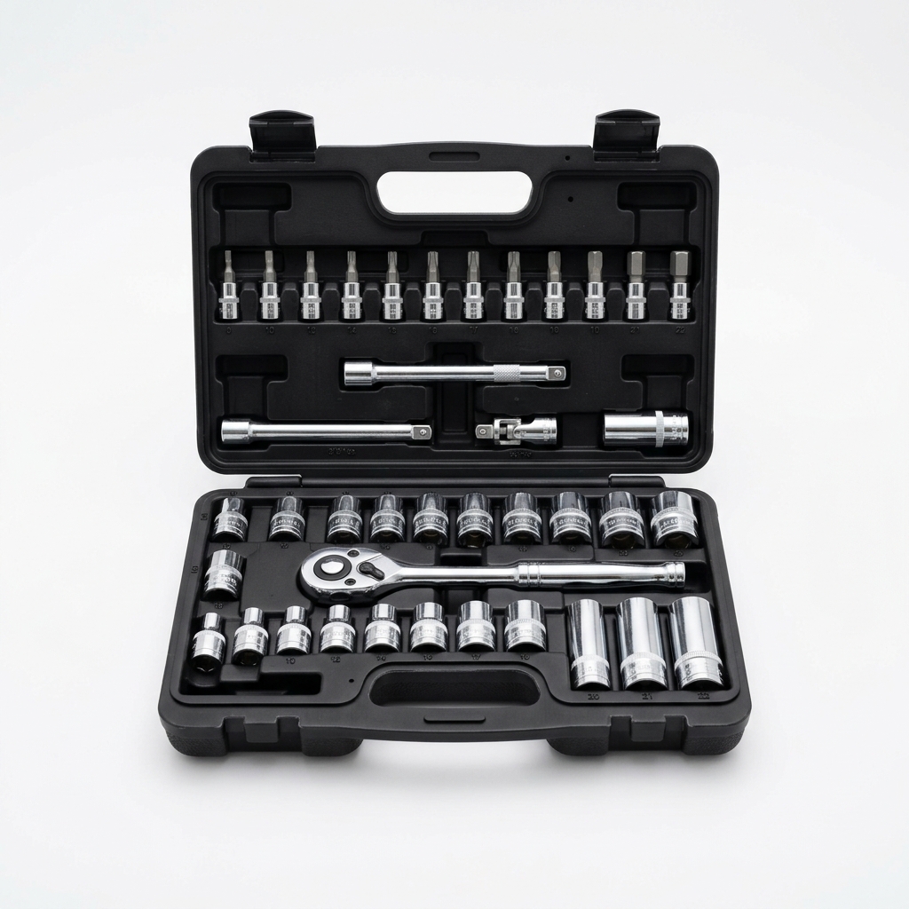 EPAuto 40-Piece Socket & Ratchet Set