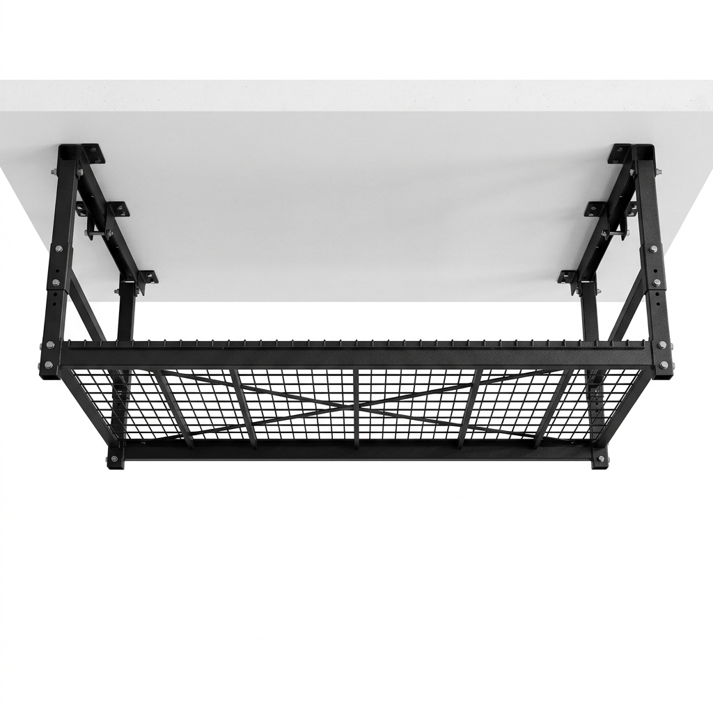 FLEXIMOUNTS 4x8 Overhead Garage Storage Rack Kit