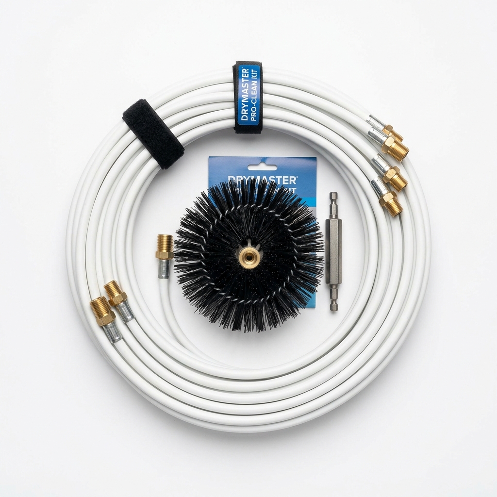 30-Foot Flexible Dryer Vent Cleaning Brush Kit