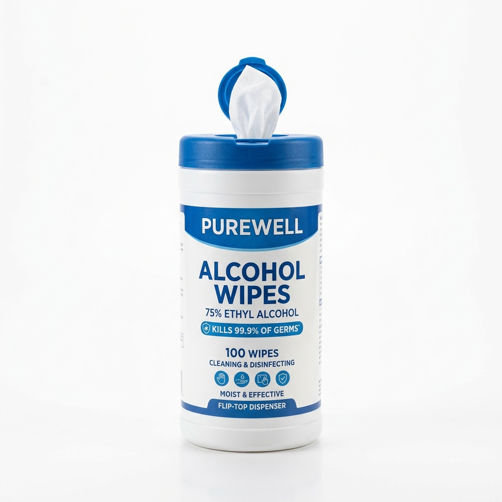 Alcohol Cleaning Wipes