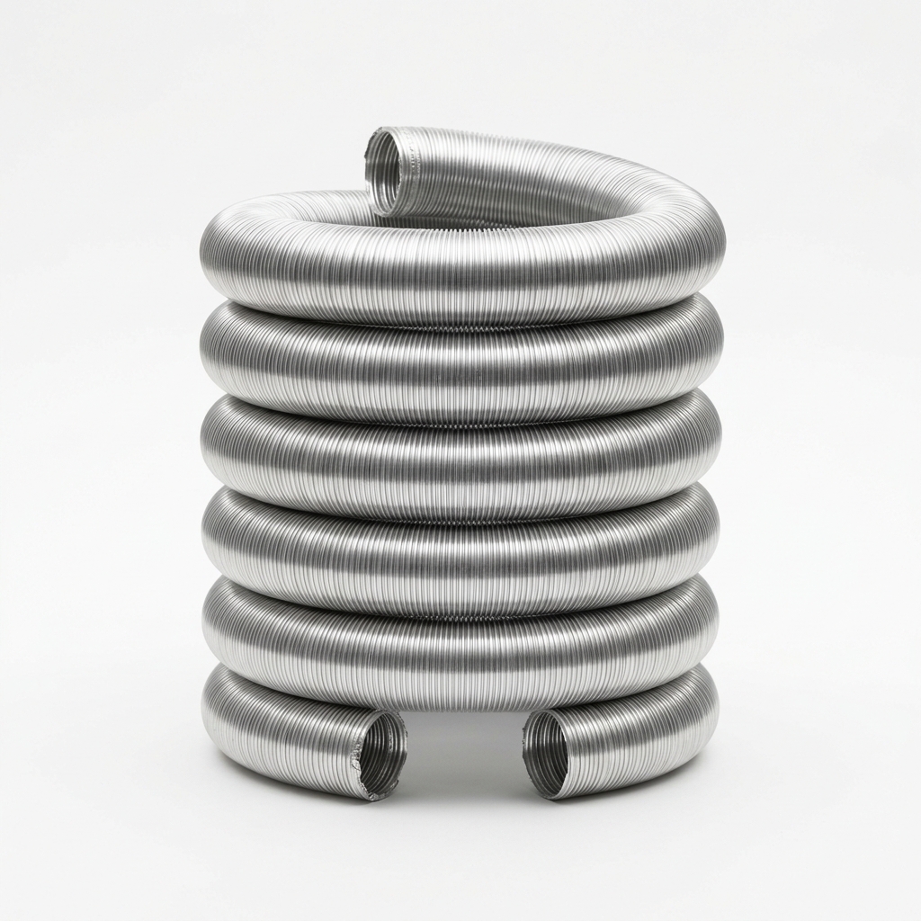 Semi-Rigid Aluminum Dryer Duct Hose