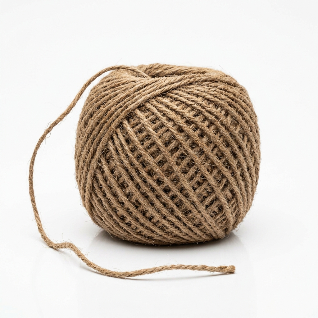 PerkHomy 600 ft Natural Jute Twine