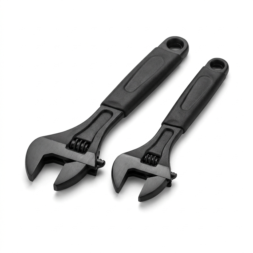 WORKPRO 2-Piece Adjustable Wrench Set