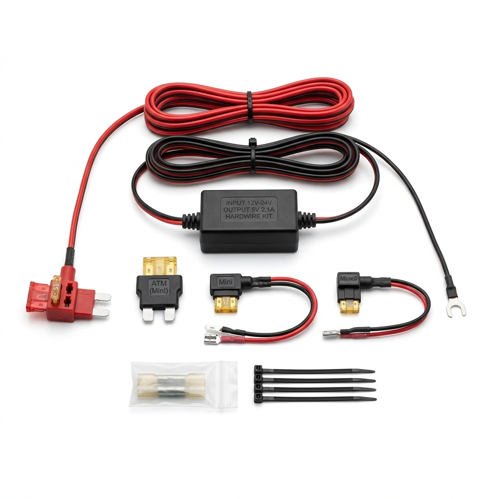 12V-to-5V Hardwire Kit Fuse Tap