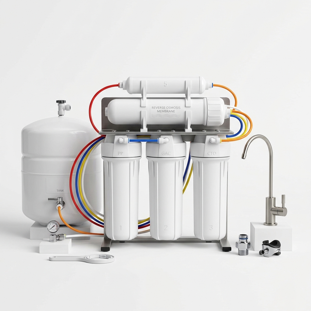 APEC Water Systems ROES-50 5-Stage Reverse Osmosis System
