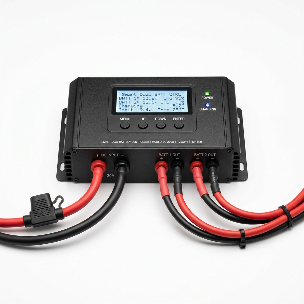 Dual-Battery Smart Controller