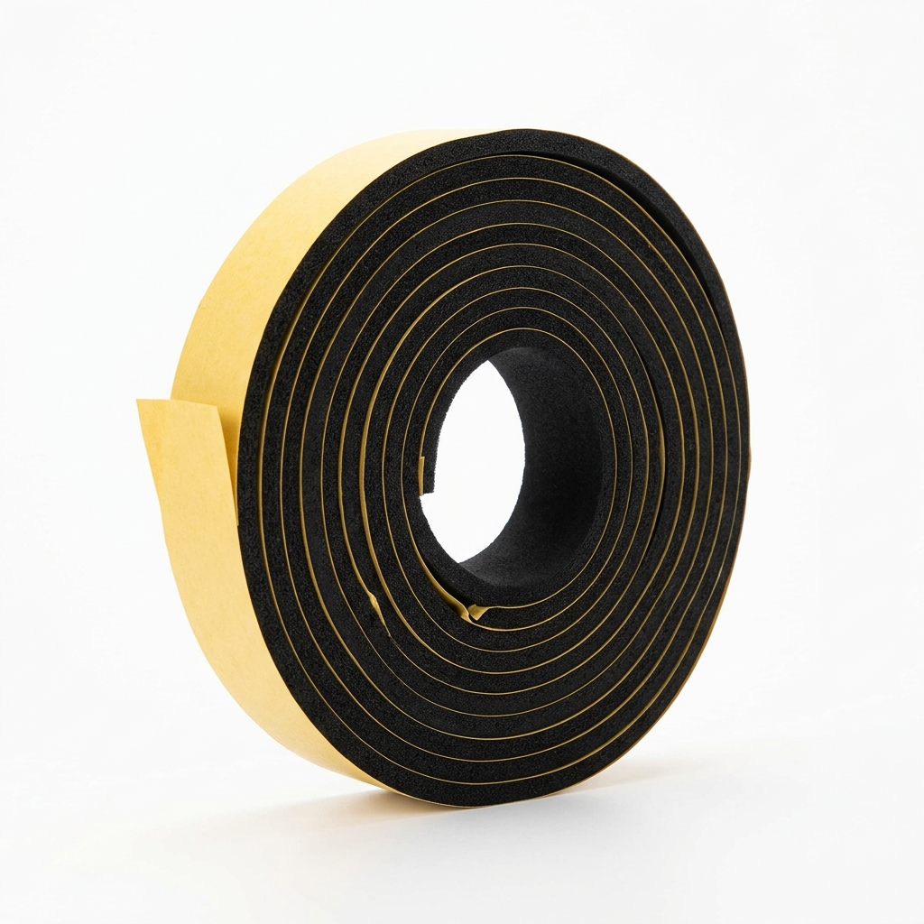 2-Inch Adhesive Foam Weatherstripping Tape