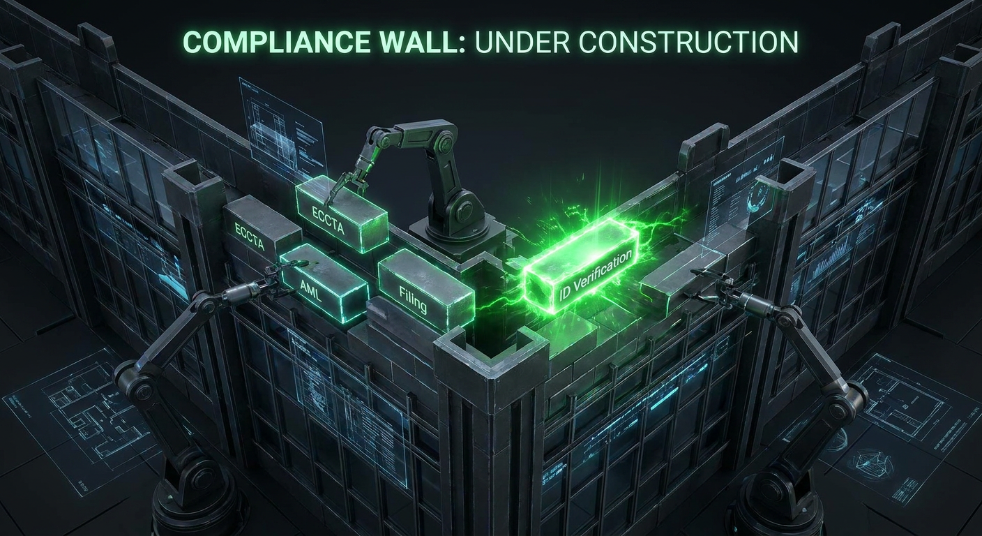 Infographic showing the ECCTA compliance wall