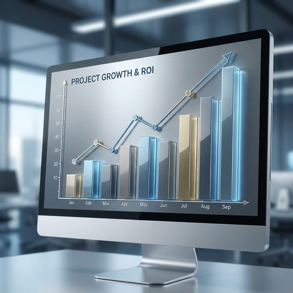 Project growth graph