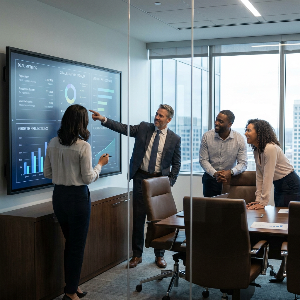 Boardroom deal metrics