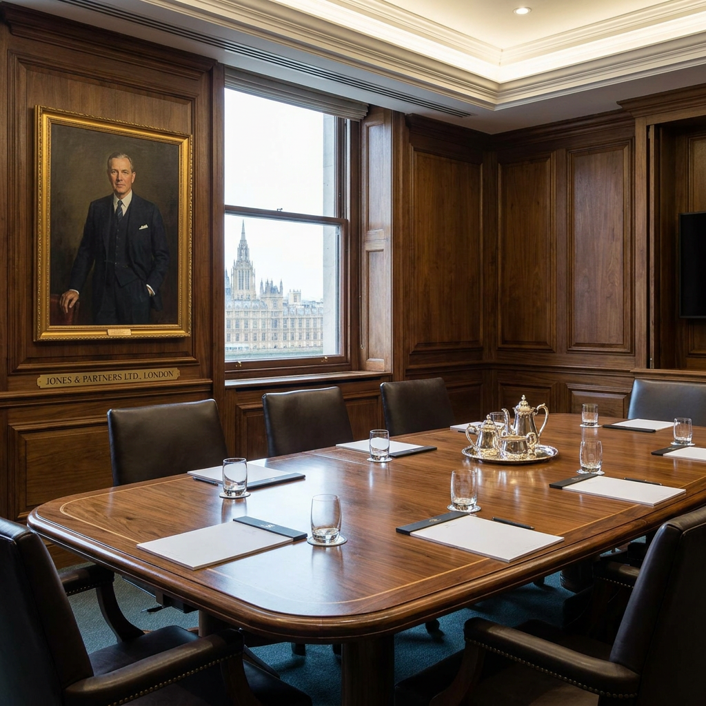 Corporate boardroom