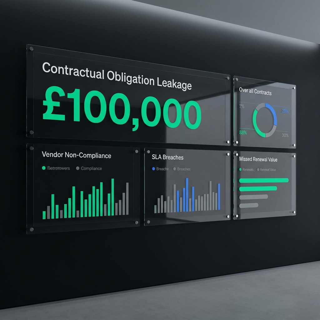 Contractual Obligation Leakage Dashboard