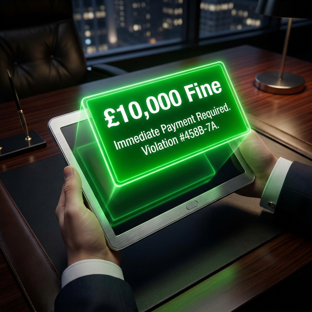 £10,000 Fine