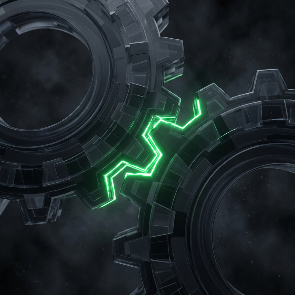 Misaligned Gears Render