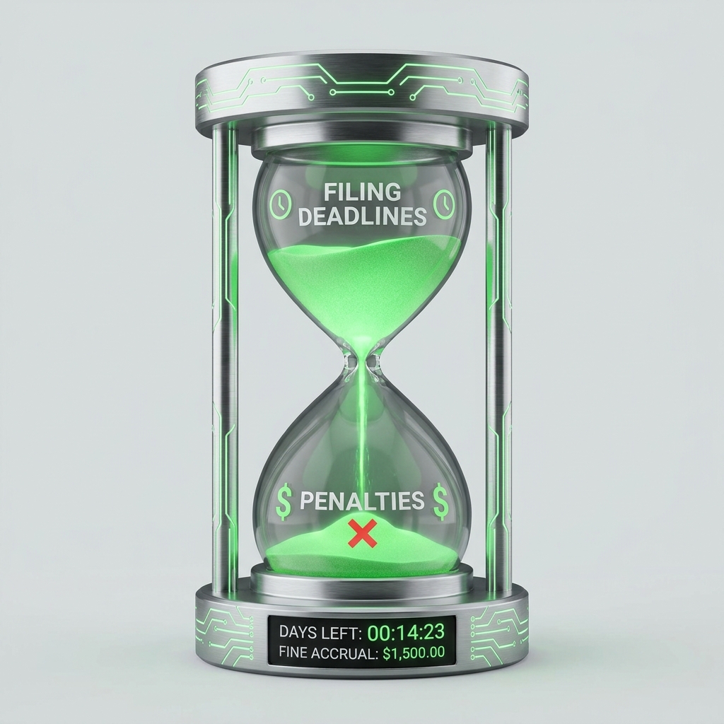 Filing Hourglass