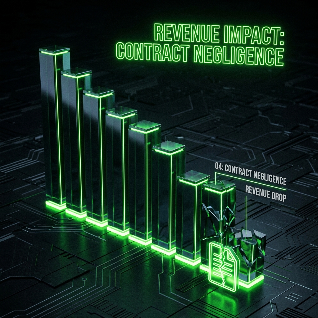 Bar Chart Revenue Drop