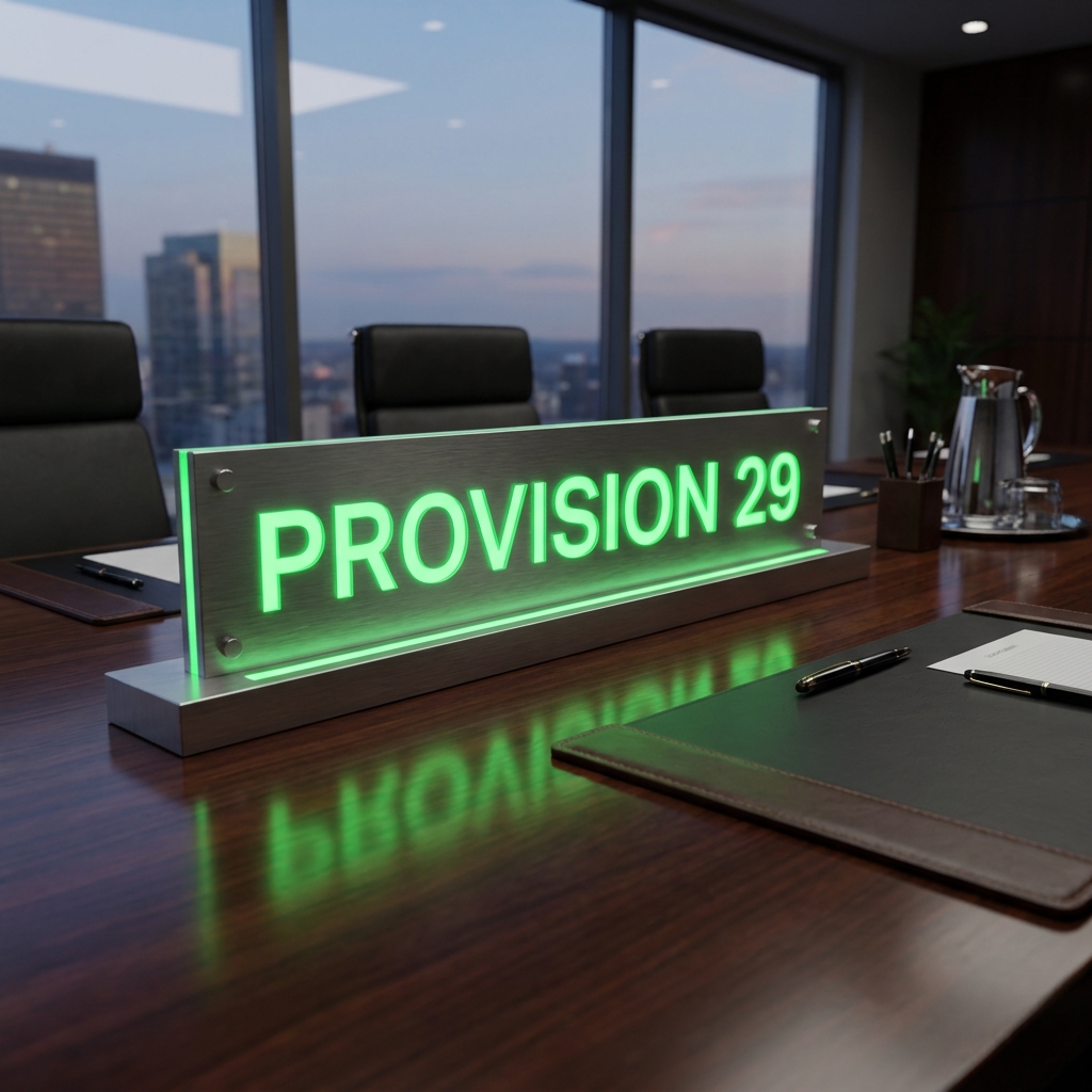Provision 29