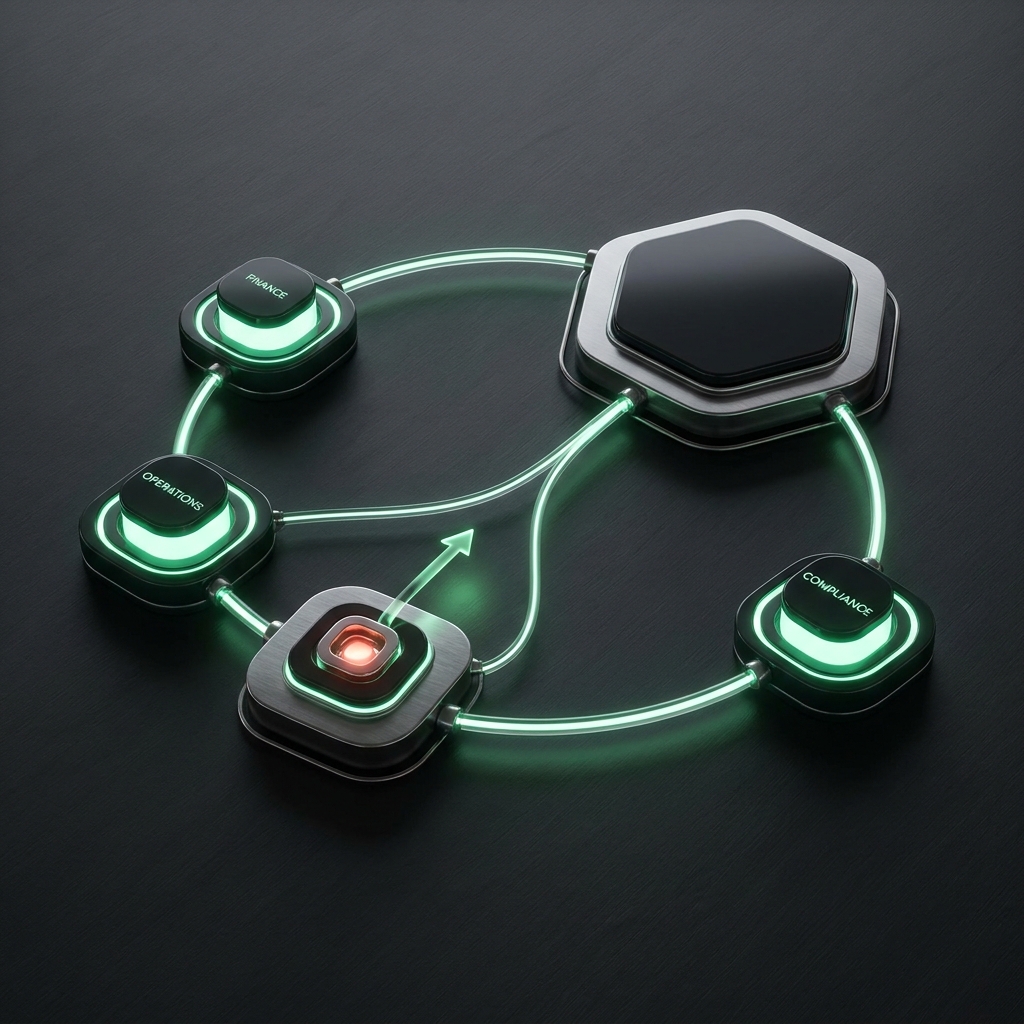 Material controls mapped to evidence, exceptions and accountable owners